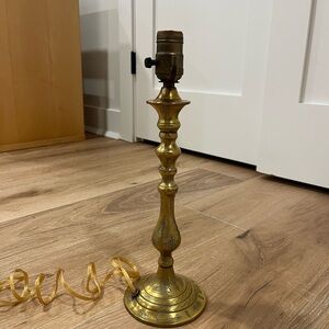 Brass Vintage Table Lamp Base